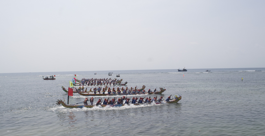 Lý Sơn sẽ tổ chức đua thuyền Tứ linh đón Bằng Di sản Văn hóa phi vật thể quốc gia