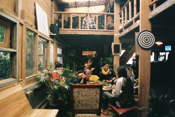 'Trốn cả thế giới' trong quán cà phê lưng chừng đồi ở Đà Lạt