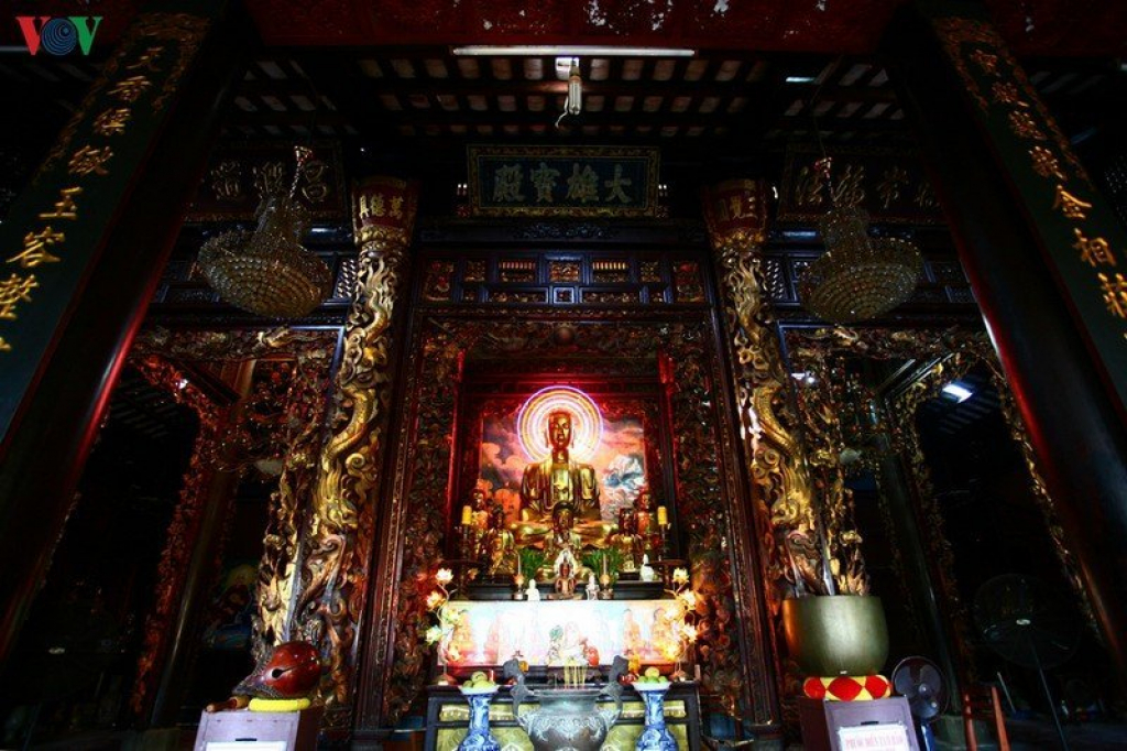 Ngôi chùa cổ đặc sắc với nhiều phong cách kiến trúc ở Tiền Giang