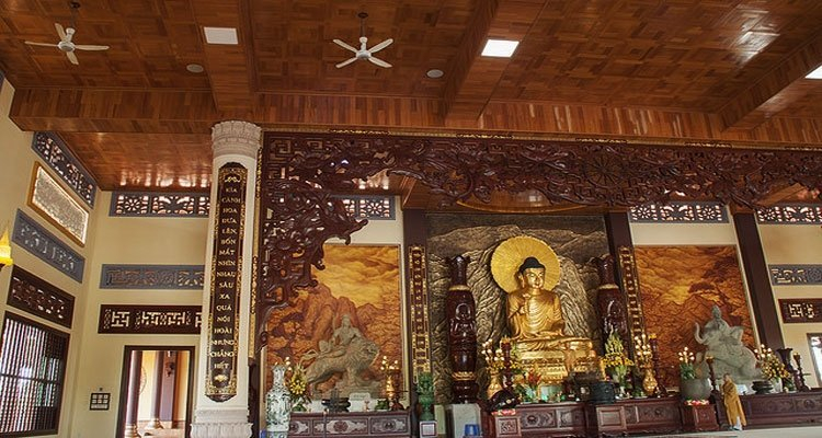 Chiêm ngưỡng bốn mô hình thánh tích Phật giáo ở thiền viện Trúc Lâm Chánh Giác