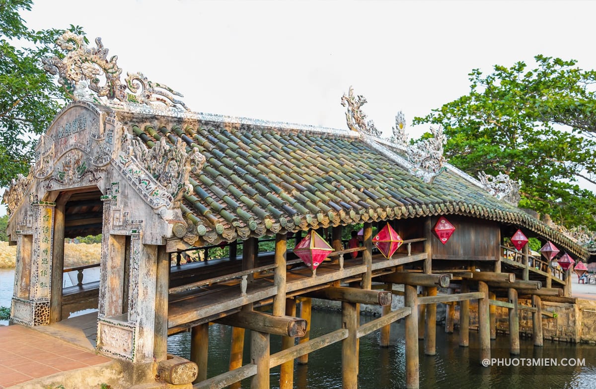 Cầu Ngói Thanh Toàn Huế- di tích kiến trúc cổ mạc giữa làng quê thanh bình