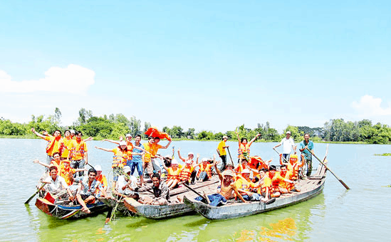 Du lịch An Giang khám phá "Hồ nước trời" - Búng Bình Thiên
