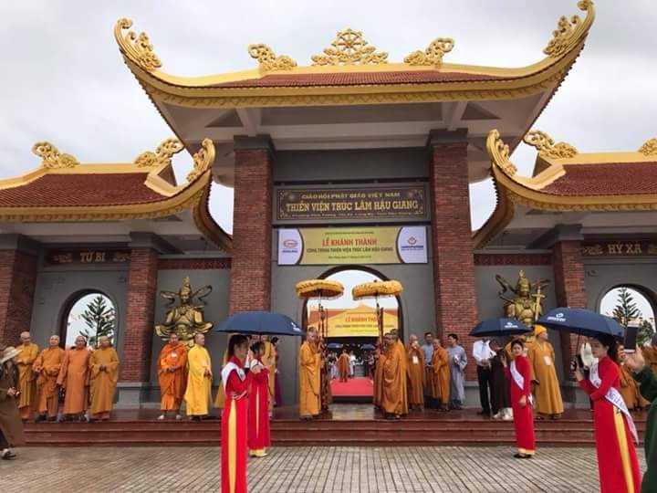 Khánh thành Thiền viện Trúc Lâm Hậu Giang