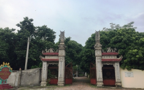 Vĩnh Phúc: Đền Đậu thờ nữ tướng Quốc mẫu Lăng Thị Tiêu