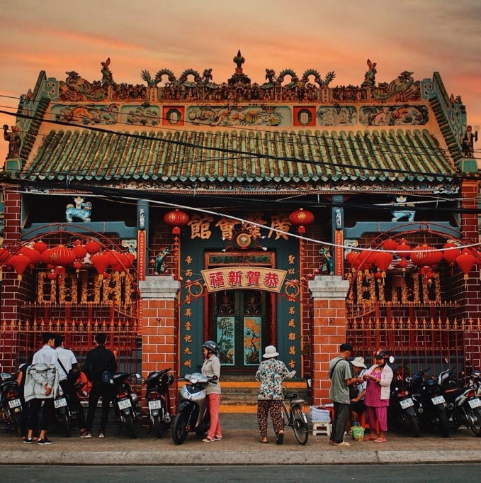 Khám phá 'Trung Hoa thu nhỏ' ở chùa Ông Cần Thơ