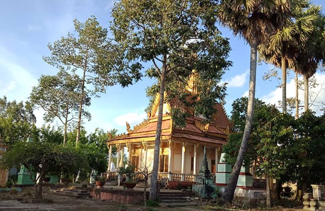 Ngôi chùa Khmer cổ nhất ở Hậu Giang