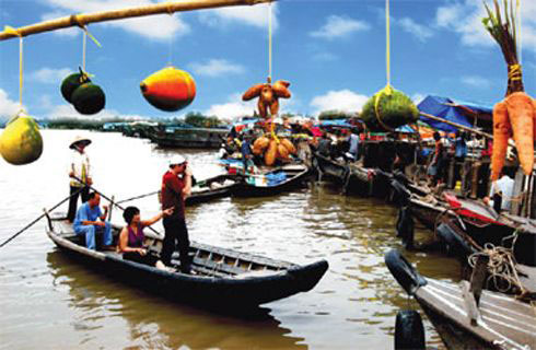 Du lịch chợ nổi Cái Bè Tiền Giang
