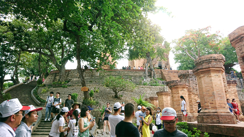 Ngắm nét cổ kính với kiến trúc độc đáo của Tháp Bà Ponagar Chămpa ở Nha Trang